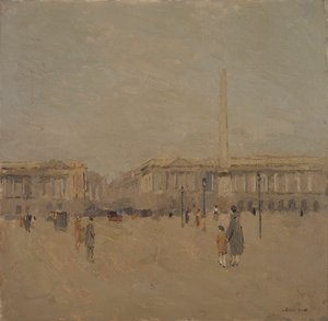 Place de la Concorde nr. II, n.d. av Frank Edwin Scott