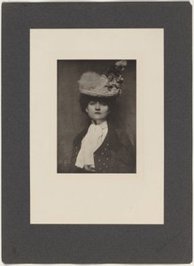 Porträtt av Miss Jones,1901 (foto) av Frank Eugene
