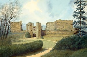 Berry Pomeroy Castle, 1400-talet, c1990-2010