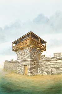 Hadrianus mur: Brunton Turret, c2nd century, c1990-2010