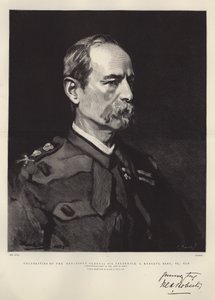 Dagens kändisar, generallöjtnant Sir Frederick S Roberts, Baronet, VC, GCB av Frank Holl