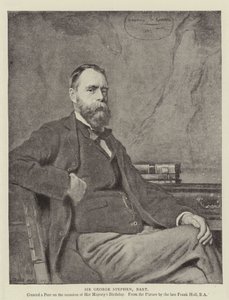Sir George Stephen, baronet av Frank Holl