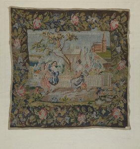Broderad bild