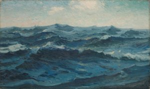 En oktoberdag, före 1915. av Frank K. M. Rehn