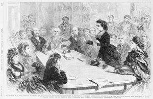 Washington D.C. Judiciary Committee..., från Frank Leslies Illustrated Newspaper, 1871