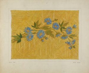 Crewel broderi av Frank Maurer