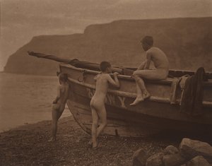 In Puris Naturalibus (I naturtillstånd) av Frank Meadow Sutcliffe