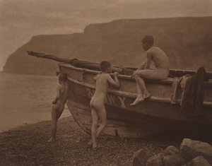 In Puris Naturalibus In a State of Nature, 1880-talet.