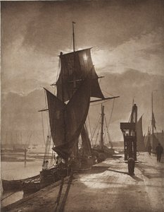 Solsken och regnskur av Frank Meadow Sutcliffe