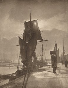 Solsken och skugga,1890-talet (foto) av Frank Meadow Sutcliffe