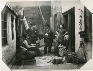 Whitby Fisher Folk, ca 1885 (albumintryck)
