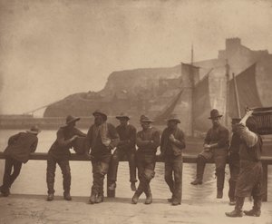 Whitby fiskare,ca. 1885 (foto) av Frank Meadow Sutcliffe