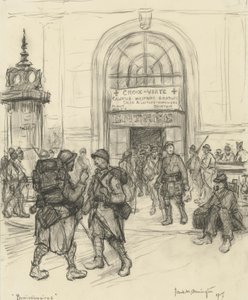 Permissionärer, 1917 av Frank Milton Armington