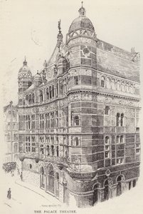 Palace Theatre, London (litho) av Frank Murray