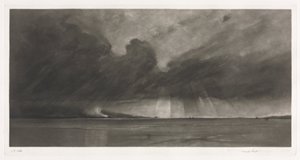 Molnmarsch över Sands of Dee av Frank Short