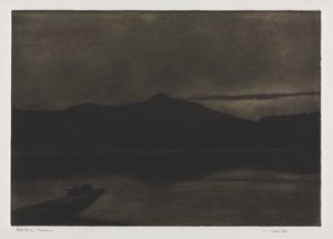 Screel Hill och Urr Water från Kypford av Frank Short
