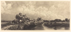 En romersk kanal av Frank Short, after Peter De Wint