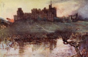 Alnwick slott av Frank Southgate