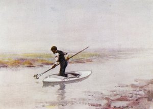Norfolk Broads: Ålplockning av Frank Southgate