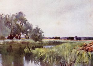 Norfolk Broads: Marsh Hay - Carting on the Yare av Frank Southgate