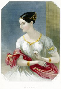 Myrrha (handfärgat tryck)