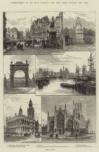 Igångsättandet av Hull, Barnsley och West Riding Railway and Dock