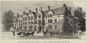 Dalton Hall, studentbostad vid Victoria University, Manchester av Frank Watkins