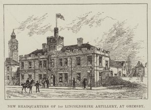 Nytt högkvarter för 1st Lincolnshire Artillery, Grimsby av Frank Watkins