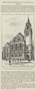 Kommunhuset, Newcastle-under-Lyme av Frank Watkins