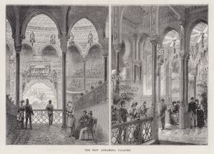 The New Alhambra Theatre (gravyr) av Frank Watkins