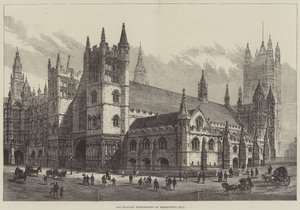 De föreslagna restaureringarna av Westminster Hall av Frank Watkins