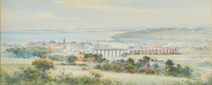 Berwick (akvarell) av Frank Watson Wood