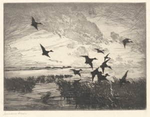 Efter solnedgång av Frank Weston Benson