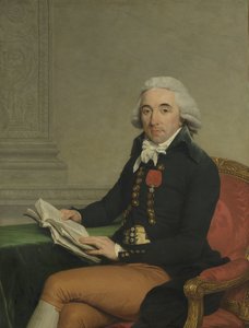 Porträtt av en man Porträtt av en man, möjligen Monsieur Baillon av François André Vincent