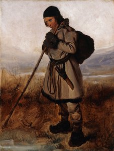 En lapplänning, av François Auguste Biard