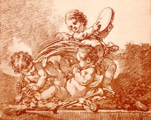 Allegori om hösten av François Boucher