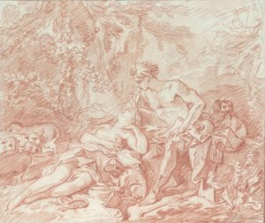 Daphnis och Chloë av François Boucher