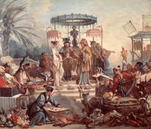 Det kinesiska bröllopet av François Boucher