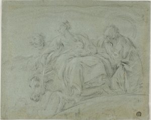 Flyg till Egypten av François Boucher