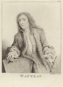 Jean Antoine Watteau, fransk målare av François Boucher