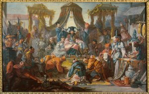 Den kinesiska kejsarens audiens av François Boucher