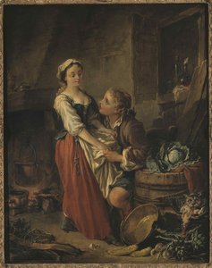 Den vackra kocken, 1735. av François Boucher