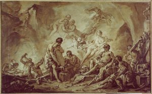 Vulcans smedjor av François Boucher