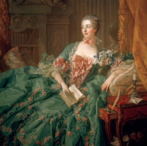 Madame de Pompadour av François Boucher