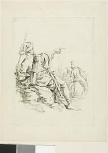 Orientalisk krigare av François Boucher