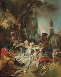Vila på jakten. av François Boucher