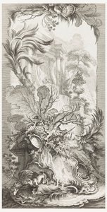 Rocaille (rokokodesign), i Nya delar för skärmar (Nya koncept för skärmar) av François Boucher