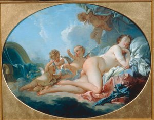 Sovande Venus av François Boucher