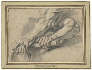Studier av två underarmar av François Boucher
