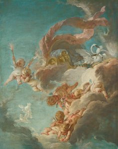 Venus stridsvagn av François Boucher